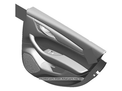 GM 84756289 Trim, Rear Side Door Trim, Black 84756289 GM Trim, Rear Side Door Trim, Black Product Photo 1 of 1