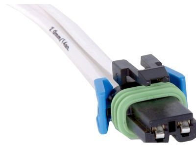 Pontiac 12116247 CONNECTOR,SENSOR-KNOCK(BLACK)(2-WAY FEMALE)(W/LEADS)(13.090)