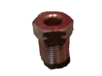 Cadillac 11516405 NUT,MALE W/MUSHROOM FLARE,W/6MM TUBE,M12X1,20.6THK,13 O.D.,STEEL,PHOSPHATE ZINC ORGANIC(BRAKE PRESSURE MOD VALVE REAR PIPE)