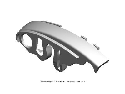 23188463 GM Cover, Rear Seat Center Armrest, Caramel Tan, Driver Side Product Photo 1 of 1