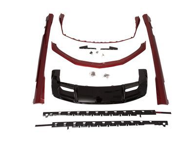 Chevy 84116204 TRIM PKG,BODY ACCESSORY(INCLUDES 2-6)(RED)(INSTALL 2.60)(10.5336 KGS)(STAINLESS STEEL:QUAD)(REFERENCE SIDE DOCUMENTATION# 4260186)