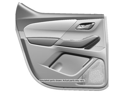 GM 84645205 Trim, Rear Side Door Trim, Black 84645205 GM Trim, Rear Side Door Trim, Black Product Photo 1 of 1