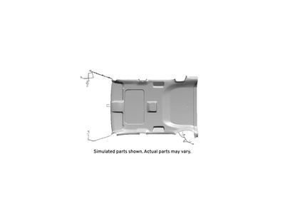 GM 20999927 Panel, Roof Trim(Interior), Gray, Front 20999927 GM Panel, Roof Trim(Interior), Gray, Front Product Photo 1 of 1
