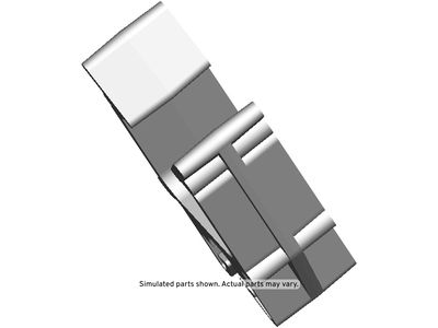 GM 15908448 Clip, Electronic Brake Control, White, Rear 15908448 GM Clip, Electronic Brake Control, White, Rear Product Photo 1 of 1
