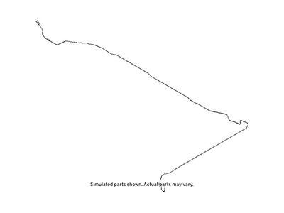 GM 42667897 Pipe, Hydraulic Brake, Rear 42667897 GM Pipe, Hydraulic Brake, Rear Product Photo 1 of 1