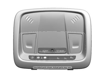 GM 84433510 Console, Overhead Console 84433510 GM Console, Overhead Console Product Photo 1 of 1