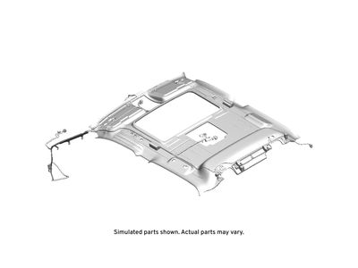 20887036 GM Panel, Roof Trim(Interior), Opel Gray Product Photo 1 of 1