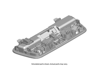 GM 84639405 Console, Overhead Console, Jet Black 84639405 GM Console, Overhead Console, Jet Black Product Photo 1 of 1