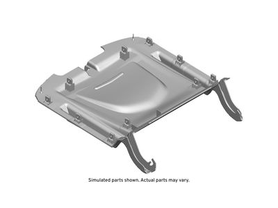 23233899 GM Cover, Seat Separator Console, Black, Front Product Photo 1 of 1