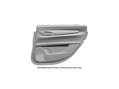 GM 84095009 Trim, Rear Side Door Trim, Black 84095009 GM Trim, Rear Side Door Trim, Black Product Photo 1 of 1