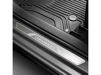 Chevy 42505938 PLATE PKG,SIDE DOOR SILL TRIM(INCLUDES 2)(INSTALL 0.50)(0.2836 KG)