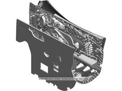 GM 84066983 Trim, Front Door Trim 84066983 GM Trim, Front Door Trim Product Photo 1 of 1