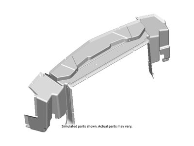 GM 86563026 Baffle, Radiator Air, Front Upper 86563026 GM Baffle, Radiator Air, Front Upper Product Photo 1 of 1