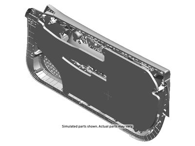 GM 84297288 Trim, Front Door Trim 84297288 GM Trim, Front Door Trim Product Photo 1 of 1