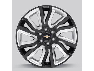 Chevy 84253949 WHEEL,FRONT & REAR(INCLUDES 2-4)(BLACK)(INSTALL 0.40)(20.226 KG)
