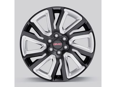 Chevy 84253949 WHEEL,FRONT & REAR(INCLUDES 2-4)(BLACK)(INSTALL 0.40)(20.226 KG)