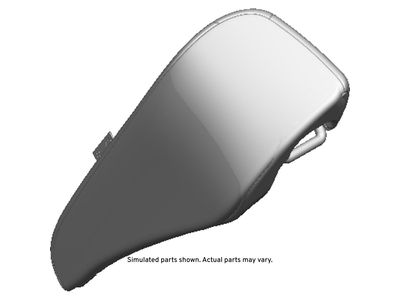 42474100 GM Bolster, Rear Seat Back, Red, Passenger Side Product Photo 1 of 1
