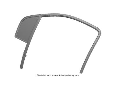 GM 95370122 Weatherstrip, Front Door Window 95370122 GM Weatherstrip, Front Door Window Product Photo 1 of 1