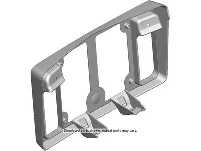 23409556 GM Bracket, License Plate, Front Product Photo 1 of 1