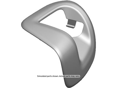 GM 84281188 Bezel, Front Seat Back Lock, Jet Black 84281188 GM Bezel, Front Seat Back Lock, Jet Black Product Photo 1 of 1