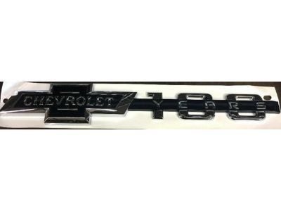 GM 84149657 Nameplate, Rear 84149657 GM Nameplate, Rear Product Photo 1 of 1