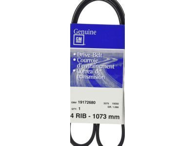 Chevy Corvette Drive Belt - 19172680