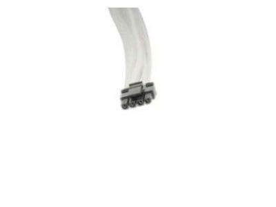 Cadillac 15306387 CONNECTOR,SENSOR-WINDSHIELD OUTSIDE MOISTURE(PART OF 2)(BLACK)(4-WAY FEMALE)(W/LEADS)(MICRO)(9.275)