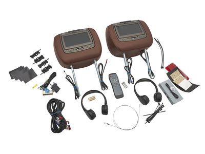 Cadillac 84263948 DISPLAY,FRONT SEAT HEAD RESTRAINT(INCLUDES 2-13)(VECCHIO)(INSTALL 1.50)(7.1 KGS)(W/ BRICK STITCHING)