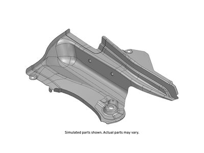 GM 84186711 Gutter, Rear Quarter Outer 84186711 GM Gutter, Rear Quarter Outer Product Photo 1 of 1