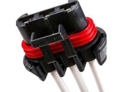 Oldsmobile 19367535 CONNECTOR,INLINE-TO STARTER SOLENOID HARNESS(PART OF 552)(BLACK)(3-WAY FEMALE)(W/LEADS)