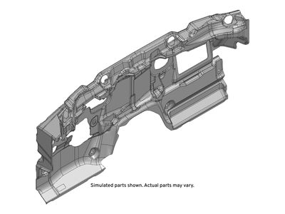GM 92280946 Insulator, Shroud And Dash And Vent Duct Panel 92280946 GM Insulator, Shroud And Dash And Vent Duct Panel Product Photo 1 of 1