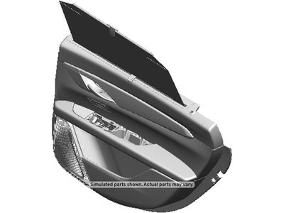 84095015 GM Trim, Rear Side Door Trim, Black Product Photo 1 of 1