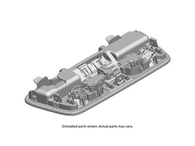 GM 84026964 Console, Overhead Console, Gray 84026964 GM Console, Overhead Console, Gray Product Photo 1 of 1