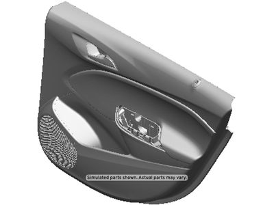 GM 42592774 Trim, Rear Side Door Trim 42592774 GM Trim, Rear Side Door Trim Product Photo 1 of 1