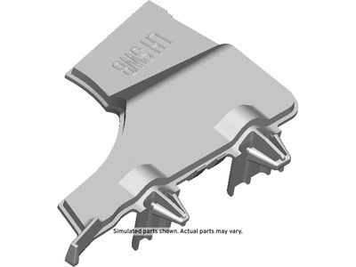 GM 84400490 Baffle, Body Lock Pillar, Lower 84400490 GM Baffle, Body Lock Pillar, Lower Product Photo 1 of 1