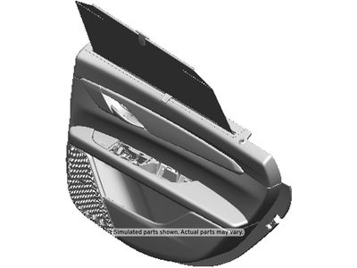 84324112 GM Trim, Rear Side Door Trim, Black Product Photo 1 of 1