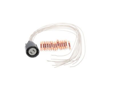 Pontiac 15305857 CONNECTOR,TORQUE CONVERTER CLUTCH PULSE WIDTH MODULATION SOLENOID VALVE(GRAY)(14-WAY FEMALE)(W/LEADS)(ACTUALLY 20-WAY W/6 CAVITIES MOLDED)(2.530)