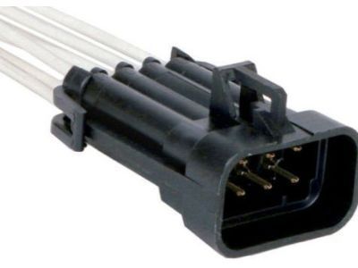 GMC 12117270 CONNECTOR,INSTRUMENT PANEL WIRING HARNESS(BLACK)(8-WAY MALE)(W/LEADS)
