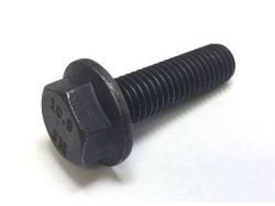 Chevy 11516521 BOLT,HEX FLANGED HEAD M6X1X20,9.8,7114M,DOG POINT,14.2 OUTSIDE DIAMETER(FRONT BRAKE HOSE BRACKET)