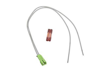 Chevy 12126020 CONNECTOR,SPEAKER-RADIO(PART OF 2,6,12)(GREEN)(2-WAY MALE)(W/LEADS)(2.694)