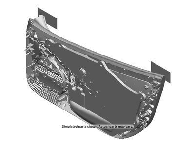 GM 84868793 Trim, Front Door Trim 84868793 GM Trim, Front Door Trim Product Photo 1 of 1