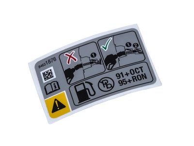GM 84631876 Label, Vehicle Systems - Cautionary Communications 84631876 GM Label, Vehicle Systems - Cautionary Communications Product Photo 1 of 1