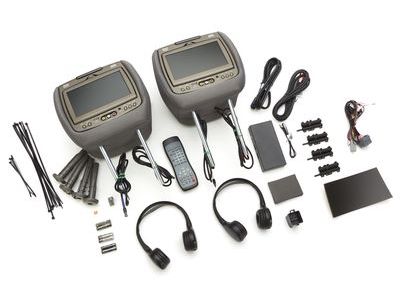 Chevy 23109031 DISPLAY,FRONT SEAT HEAD RESTRAINT(TITANIUM)(INSTALL 2.00)(9.680)