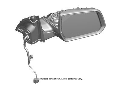 GM 84952614 Mirror, Inside/Outside Rear View, Black 84952614 GM Mirror, Inside/Outside Rear View, Black Product Photo 1 of 1