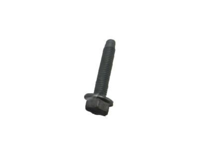 Cadillac 11570139 BOLT, HEX FLANGED HEAD, M6X1X33, 25 THREAD, 14.2 OUTSIDE DIAMETER, 10.9, GMW4700(ZINC-NICKEL).(PART OF 312)