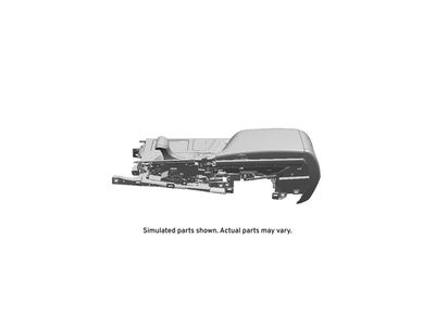 GM 23392975 Console, Floor Console, Jet Black, Front 23392975 GM Console, Floor Console, Jet Black, Front Product Photo 1 of 1