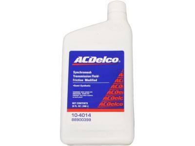 Chevy 88900399 FLUID,MANUAL TRANSMISSION(FRICTION MODIFIED SYNCROMESH)(1 QT)(1 QT X 6)