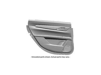 GM 84095057 Trim, Rear Side Door Trim, Black 84095057 GM Trim, Rear Side Door Trim, Black Product Photo 1 of 1