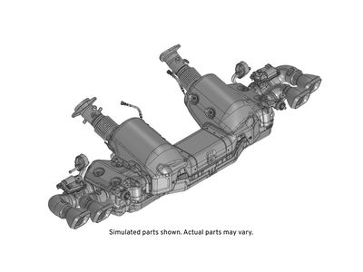 GM 84950688 Muffler, Engine Exhaust 84950688 GM Muffler, Engine Exhaust Product Photo 1 of 1