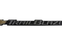 Chevrolet Trailblazer Emblem - 15185711 Nameplate, Black, Front